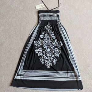 🆕Christina Love ruched halter / strapless dress